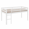 Lit gain de place, 90 x 200 cm, coloris blanc, pour la chambre