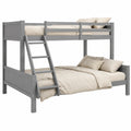Lit gain de place, coloris gris, 90 x 200 cm, 140 x 200 cm, pour la chambre