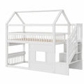 Lit gain de place, avec rangement, 90 x 200 cm, pour la chambre